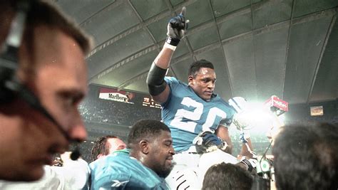 Nov 21, 2566 BE ... In this story: Detroit Lions. Detroit Lions legend Barry Sanders retired out of nowhere after the 1998 season and everyone has been trying to ...